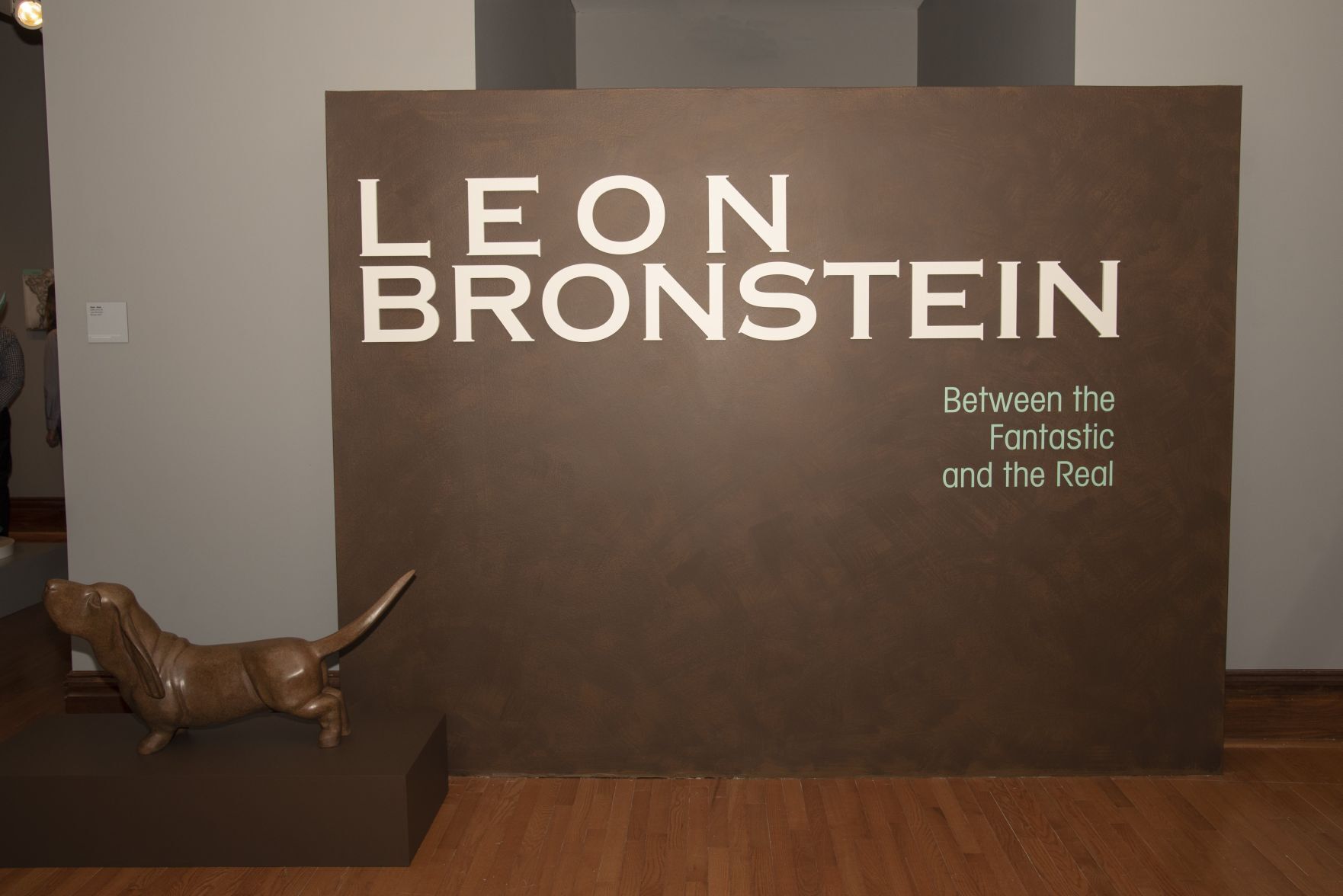Leon Bronstein "Between the Fantastic and the Real" exhibition